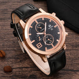 Men's Watch+Wallet+Belt Set for Father Birthday Gift