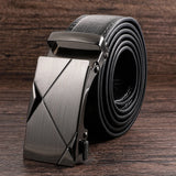 Men's Watch+Wallet+Belt Set PU Strap Casual Quartz Watch