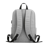 Men's Waterproof Business Backpack with USB Port 15.6 Inch Laptop Bag