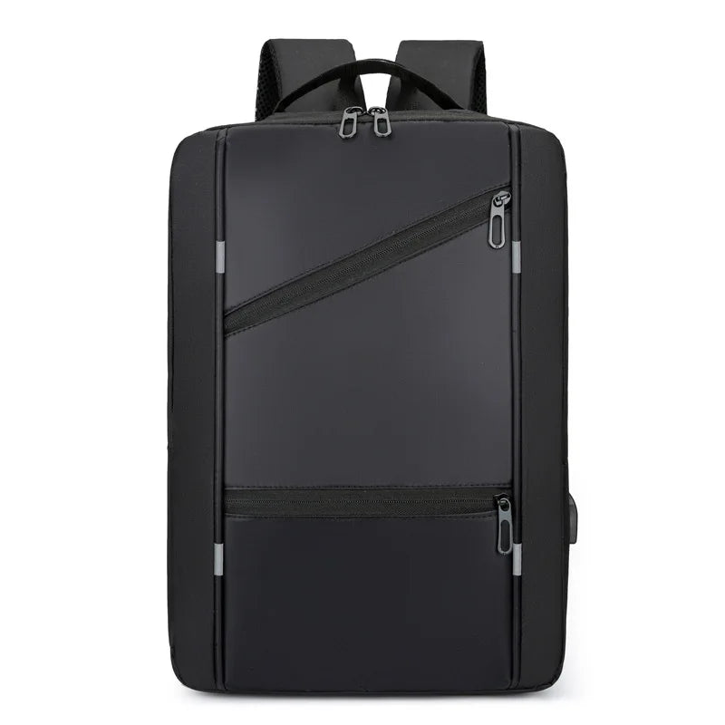 Waterproof Men's Business Laptop Backpack Anti-theft Travel Bag