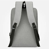 Men's Waterproof Backpack 15.6 Laptop Business Bag with USB Charging