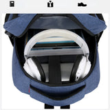 Men's Waterproof Backpack Lightweight Book Bag 15.6inch Notebook Backpack