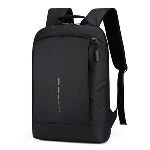 Men's Waterproof Backpack Lightweight Book Bag Stylish 15.6 Notebook Backpack