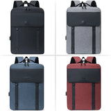 Men's Waterproof USB Charging Business Backpack