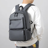 Men's Waterproof Laptop Backpack 14 Inch Business Office Bag