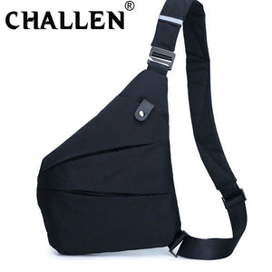 Men's Waterproof Messenger Bag Anti-theft Gun Bag