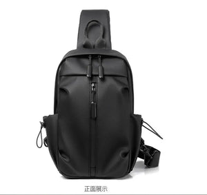 Men Women Chest Bag Backpack Business Leisure Multi-Functional Messenger Bag