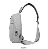 Men Women Chest Bag Backpack Business Leisure Multi-Functional Messenger Bag