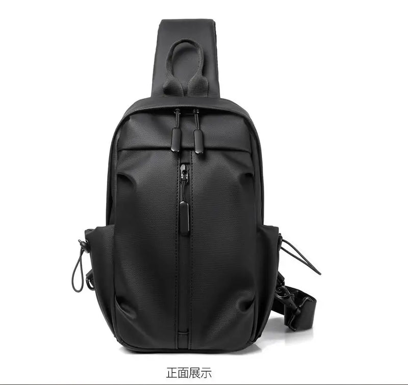 Men Women Chest Bag Backpack Business Leisure Multi-Functional Messenger Bag