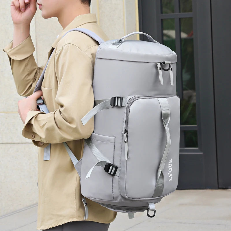 Men's Women's Oxford Cloth Handbag Large Capacity Travel Backpack