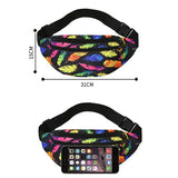 Unisex Waist Bag Fanny Pack Crossbody Travel Wallet Nylon Purse