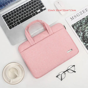 Men's Women's Laptop Bag Briefcases Shockproof Waterproof Tote Office Travel