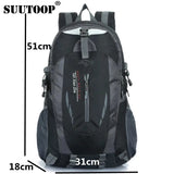Waterproof Backpack Men Women Travel Pack Sports Bags Outdoor Hiking Climbing Ca