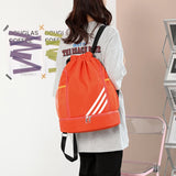Basketball Bag Storage Dry Wet Separation Backpack Shoulder Drawstring