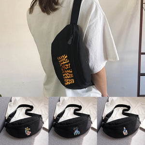 Outdoor Sports Chest Bag Mother Series Printing Waist Bag