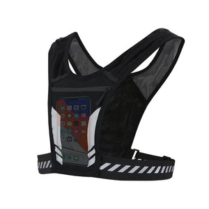 Reflective Kettle Chest Bag for Cycling and Running