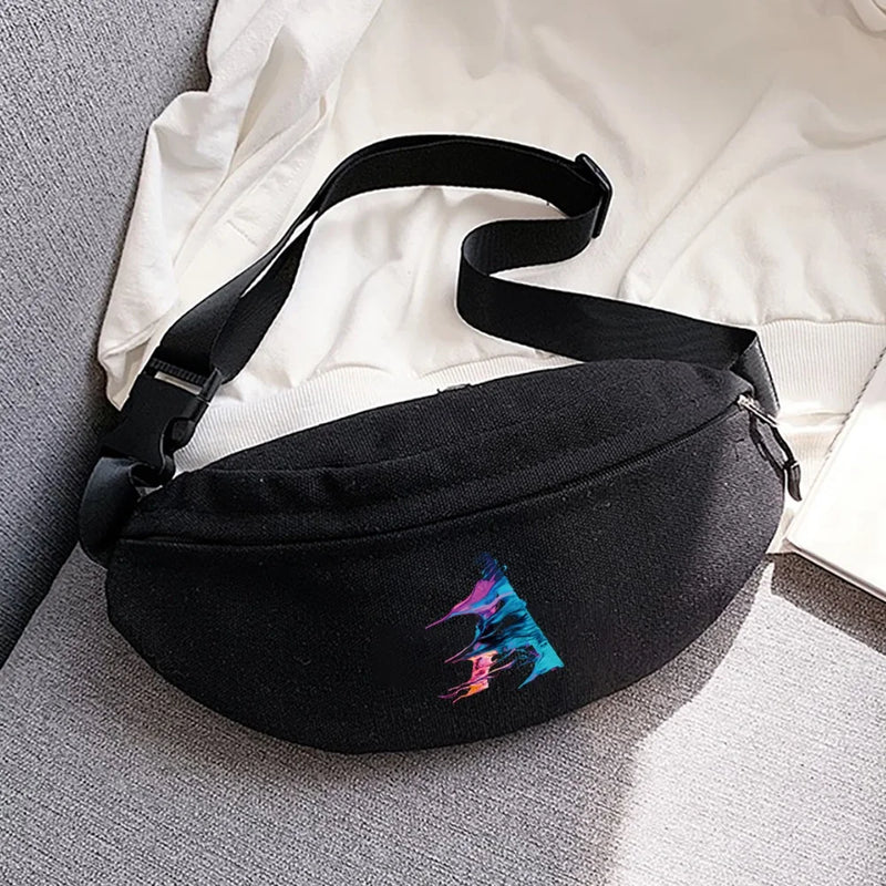 Unisex Waist Bag Outdoor Sports Messenger Chest Bag Running Cycling