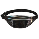 Laser Running Bag Multifunction Outdoor Sport Waist Shoulder Cross-Body Bag