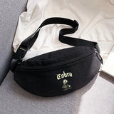 Outdoor Sports Waist Bag Snake Print Key Bag