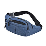 Outdoor Sports Waterproof Waist Bags Men's Women's Canvas Messenger Bags