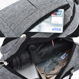Outdoor Sports Waterproof Waist Bags Men's Women's Canvas Messenger Bags