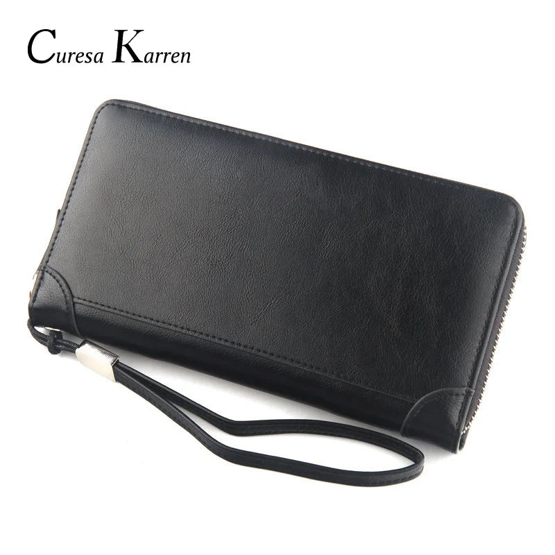 Men's/Women's Casual Retro Long Wallet