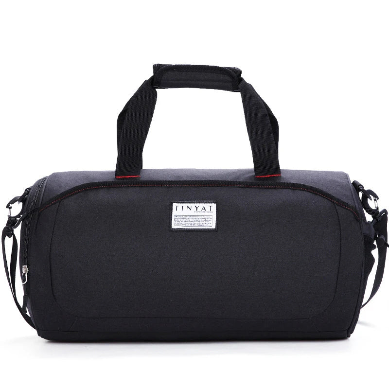 Cylinder Fitness Yoga Bag Shoulder Bag Folding Luggage Portable Travel Bag