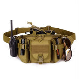 Men's Camouflage Chest Bag, Waterproof Travel Shoulder Messenger Clutch