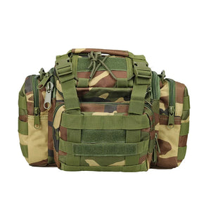 Men's Camo Outdoor Waist Bag Fishing Satchel Tactical Shoulder Bag