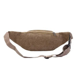 Canvas Belt Bag Outdoor Sports Multifunctional Phone Bag