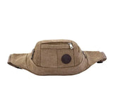 Canvas Belt Bag Outdoor Sports Multifunctional Phone Bag