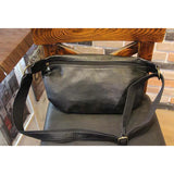 Men's Chest Bag PU Shoulder Bag Sports Diagonal Bag Waist Bag
