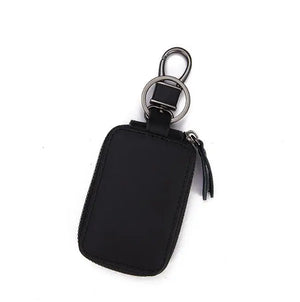 Men's Leather Car Key Bag Retro Style