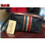 Men's Canvas Handbag Large Capacity Wallet Bag