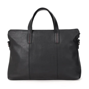Men's Leather Briefcase Handbag for Business Trip