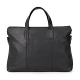 Men's Leather Briefcase Handbag for Business Trip
