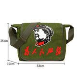 Men's Vintage Canvas Messenger Bag Shoulder Crossbody Tool Bag