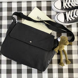 Canvas Messenger Bag Unisex Postman Shoulder Bag