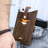 Men's Sports Running Waist Bag Ultra-Thin Phone Pocket