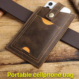 Men's Sports Running Waist Bag Ultra-Thin Phone Pocket