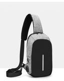 Men's Shoulder Bag Messenger Chest Mini Leisure Sports Travel Phone Gym Bag