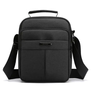 Men's Nylon Shoulder Bag Small Backpack Business Handbag