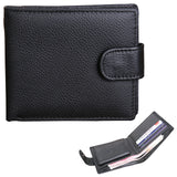 Men's Leather Short Wallet Hasp Purse Male Billetera Hombre
