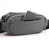Men Waist Bag Outdoor Running Mobile Phone Bag Multi-function Large-capacity