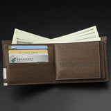 Men's Cross Wallet with Personalized Design