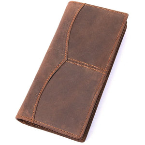 Men Wallet Leather Passport Holder Nightmare Before Christmas Slim Wallet