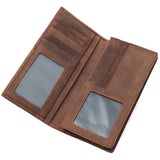 Men Wallet Leather Passport Holder Nightmare Before Christmas Slim Wallet