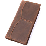 Men Wallet Leather Passport Holder Nightmare Before Christmas Slim Wallet