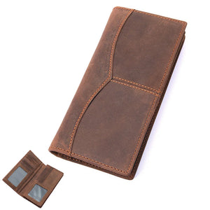 Men Wallet Leather Passport Holder Nightmare Before Christmas Slim Wallet