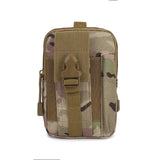 Men's Outdoor Sports Waist Bag, Camouflage Tactical Phone Pouch